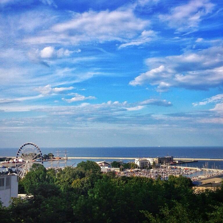 Apartament Horizon Z Widokiem Na Morze Gdynia Exterior foto