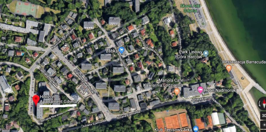 Apartament Horizon Z Widokiem Na Morze Gdynia Exterior foto